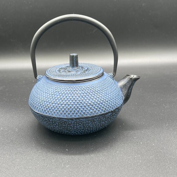 Vintage Japanese Cast Iron Tetsubin Kettle Teapot Hobnail - Picture 6 of 16